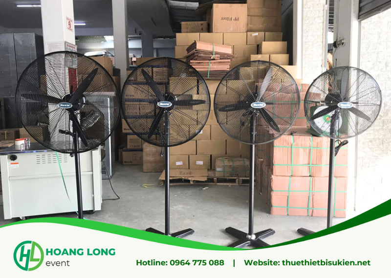 cho thuê quạt công nghiệp