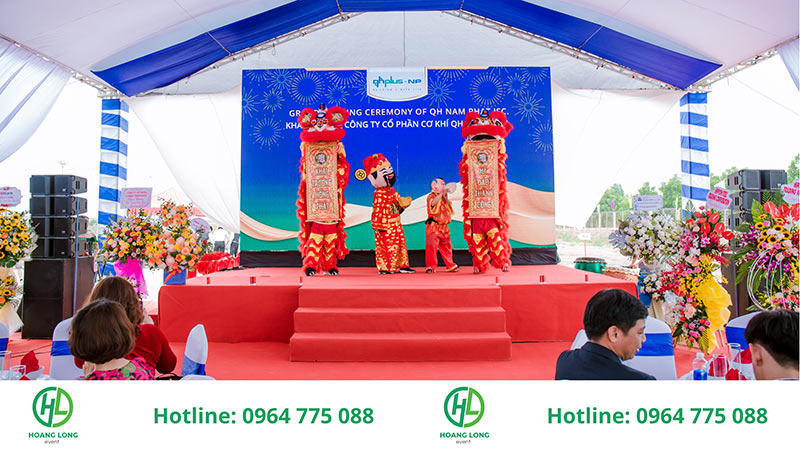 bảng giá cho thuê sân khấu tại Hà Nội