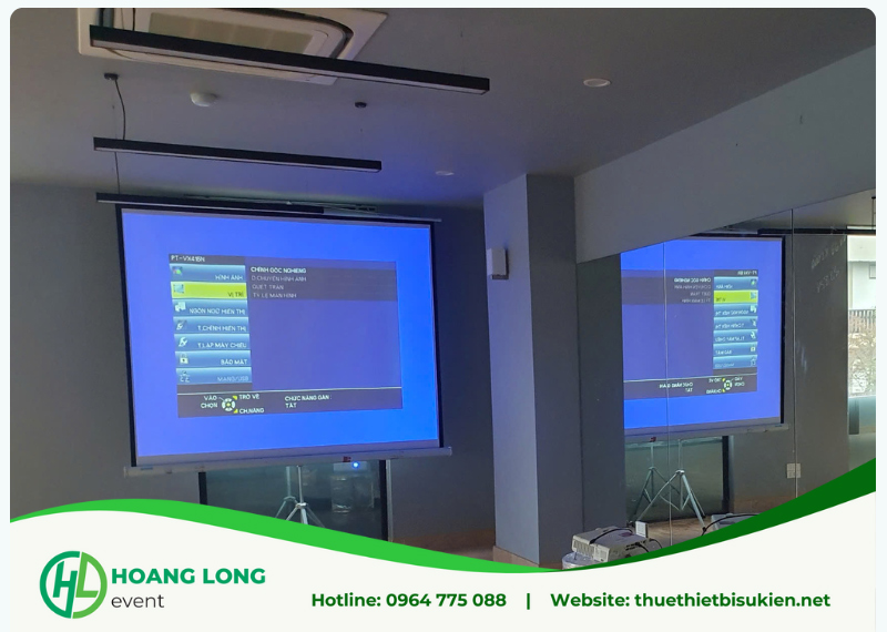 giá thuê máy chiếu